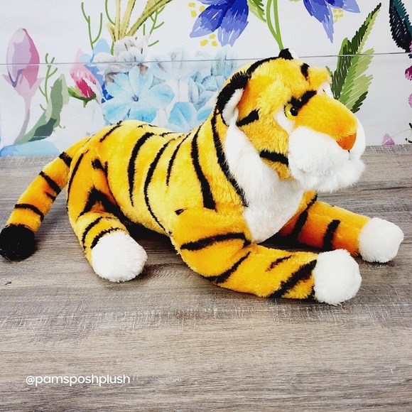 Disneyland WDW Shere Kahn 22" Plush Jungle Book Tiger Vintage Stuffed Animal - Picture 2 of 8